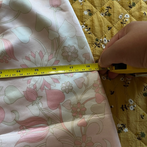 Courreges floral skirt with pearls and logo chain - Picture 6 of 6